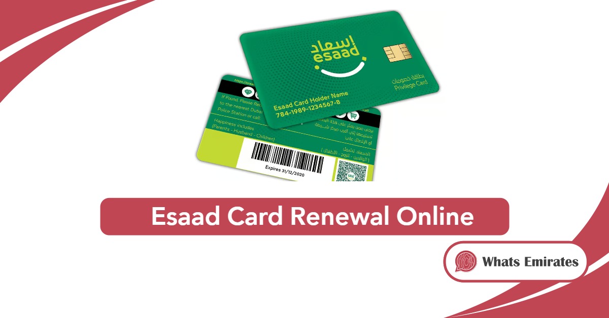 Esaad Card Renewal Online: Renew FAST!